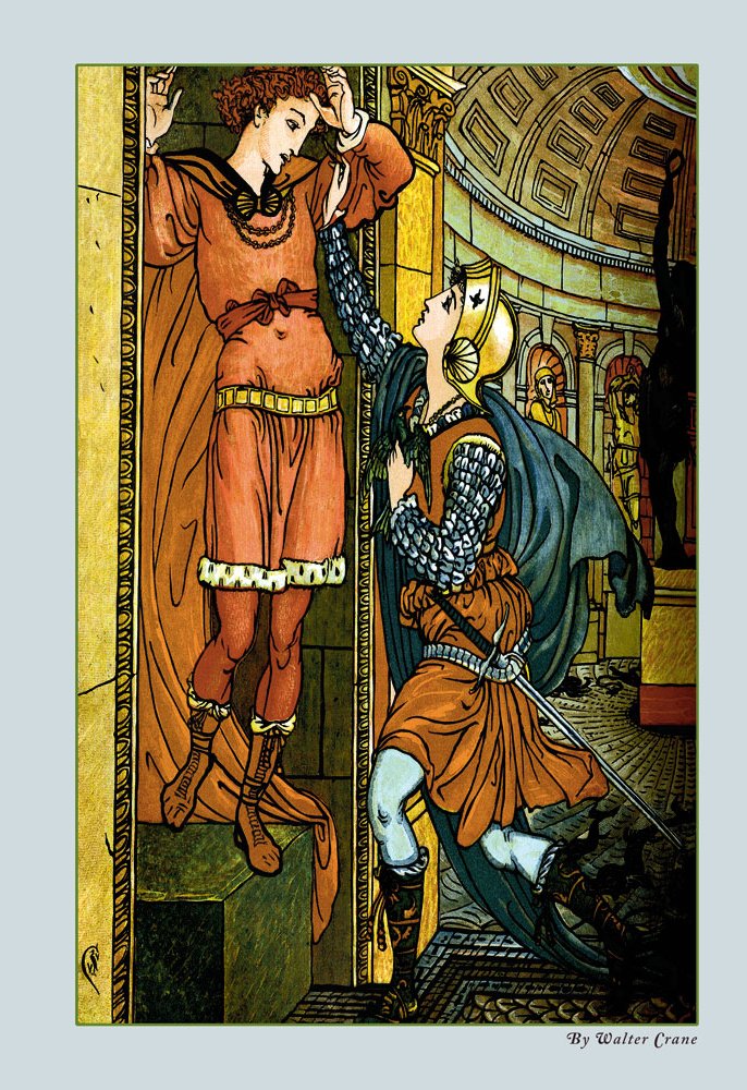 Aladdin - Princess Bell-Etoile Breaks The Spell 32" x 48" Fabric Wall Sticker