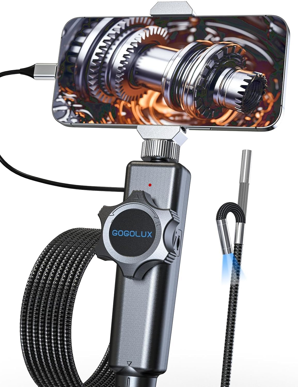 Borescope GL-100L Endoscope 6mm 3M Single Lens 1080P