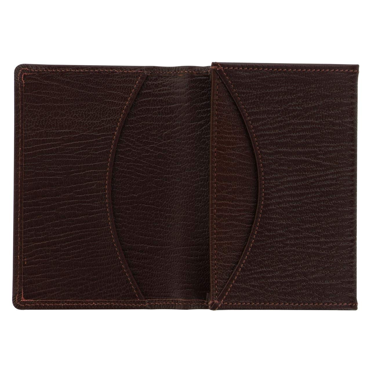 Filofax Porta biglietti da visita in pelle Chester marrone