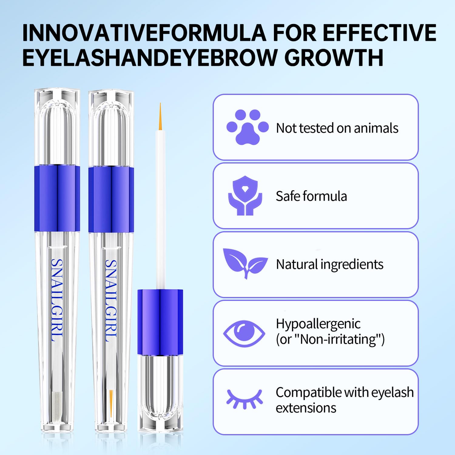 Eyelash Brow Growth Serum Set - Image 2