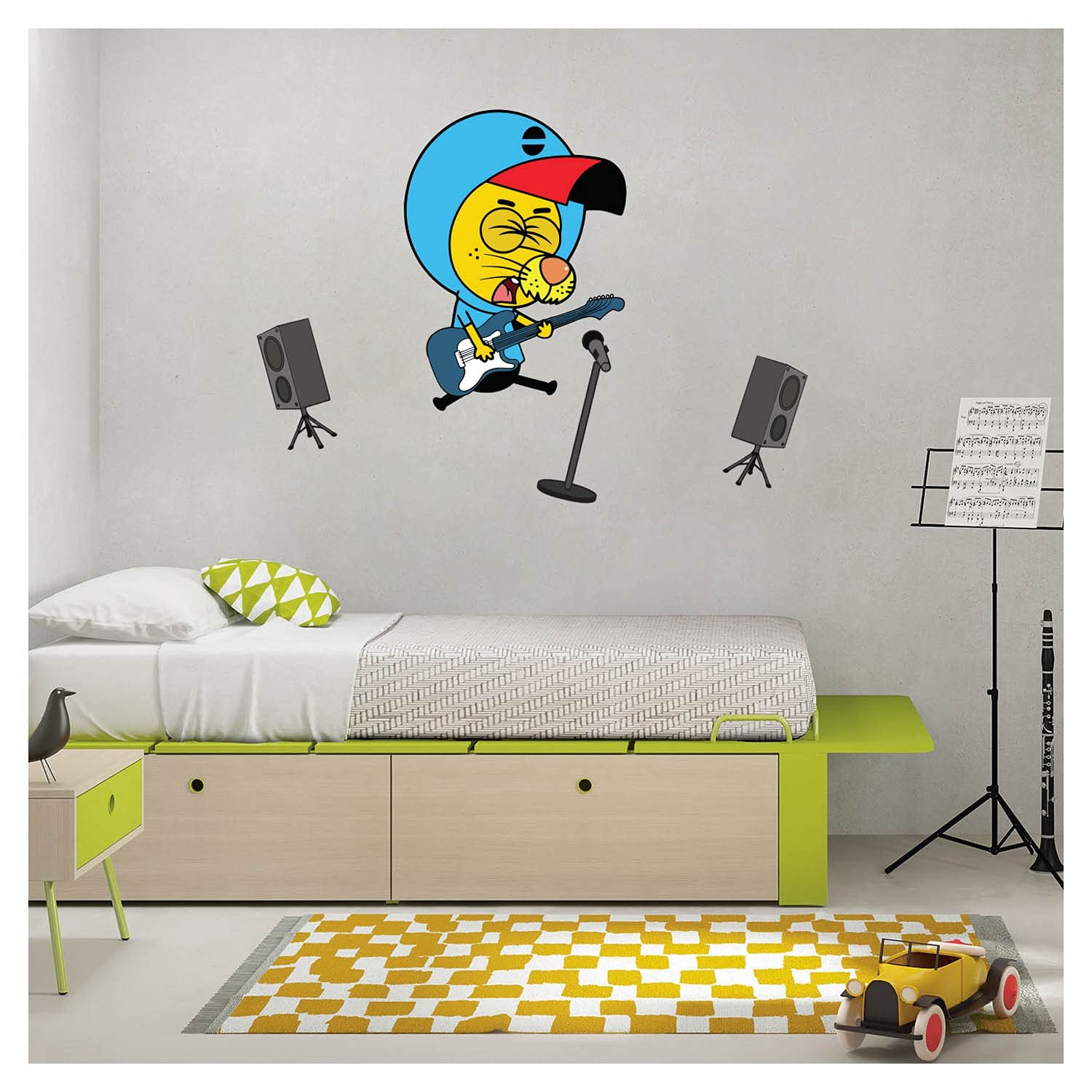 ARTIKEL Kral Şakir Duvar Sticker-12 50x70