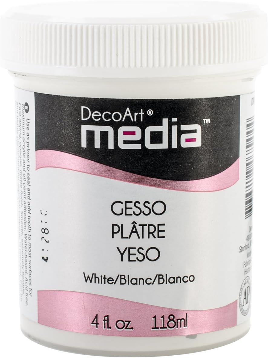 Deco Art Media Gesso, 4-Ounce, White