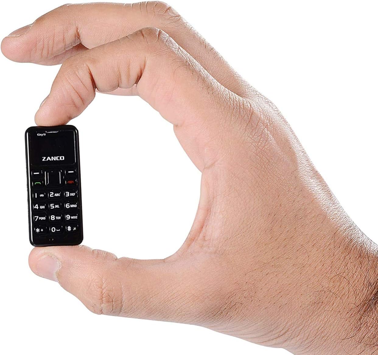 Zanco Tiny t1 World's Smallest Phone Bluetooth GSM Mini Phone with Voice Changer (Limited Stock Available)
