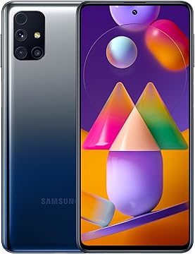 Samsung Galaxy M31s Mobile Phone Sim Free Smartphone Blue UK version Amazon Exclusive 