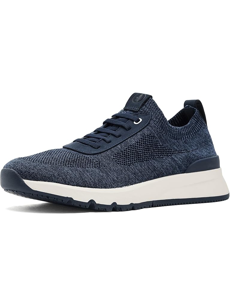 Navy johnnie-O Knit Runner