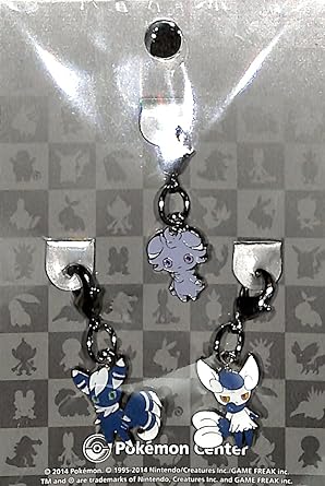 Amazon Co Jp ポケモンセンターオリジナル 全国ずかんメタルチャーム677 678 ニャスパー ニャオニクス オスのすがた ニャオニクス メスのすがた ホビー 通販