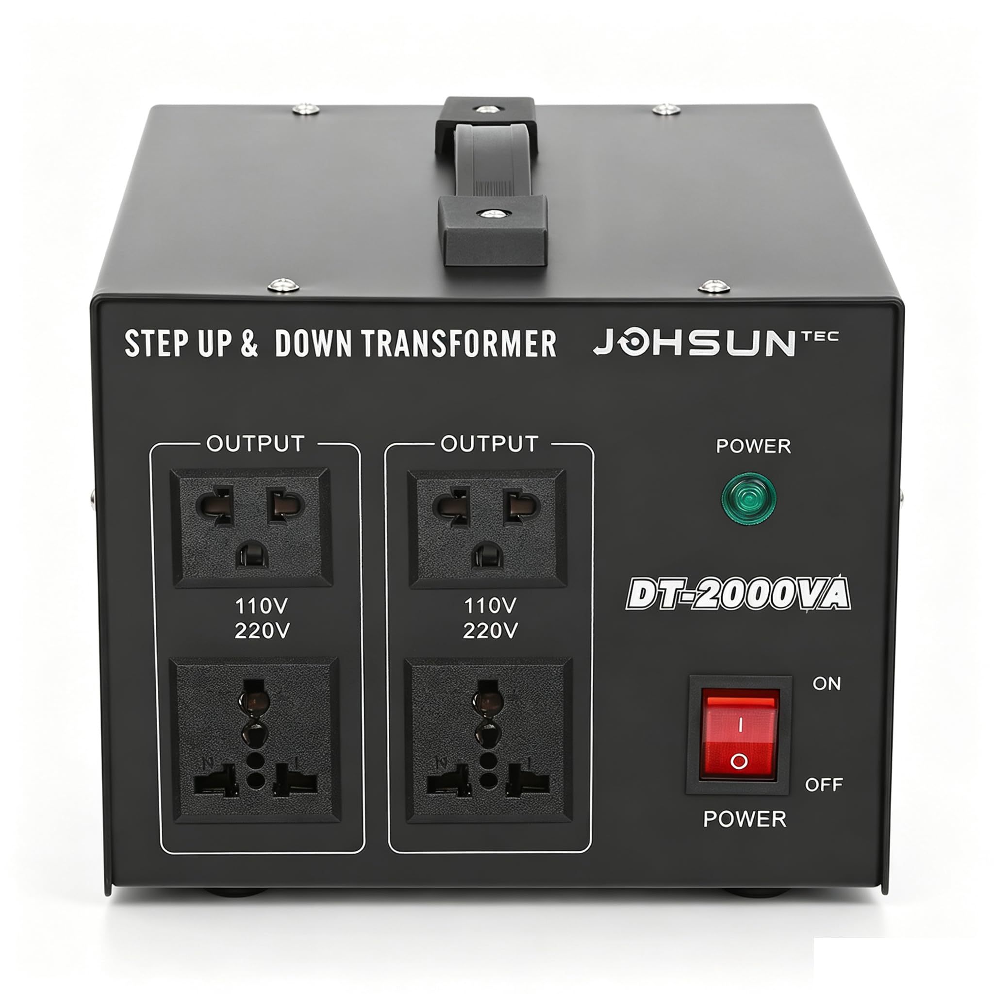 Przetwornica napięcia Auto Step Up i Down, transformator, regulator AC220 V-110 V, przetwornica napięcia z UE na US, podwójne wejście do uniwersalnych gniazd
