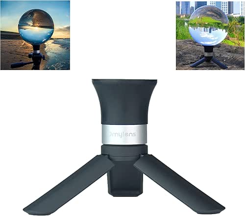 Lens Balls Stand for Photography, Supports 60mm to 150mm(6 inch)