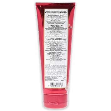 Japanese Cherry Blossom by Bath and Body Works for Women - 8 oz Body Cream - Pack of 2