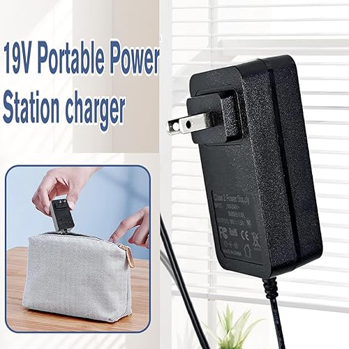 Miniatura 6 de Adaptador de 19 V CACC para MKS-1902000H, MM271W, MM371W, MM571W, MM572W, transformador MM572W, compatible con cargador adaptador de pared Mighty