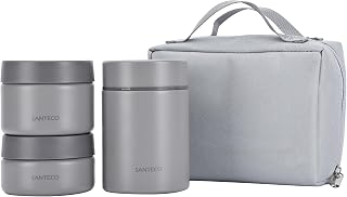 SANTECO ステンレスランチジャー 1050ml スプーン・専…