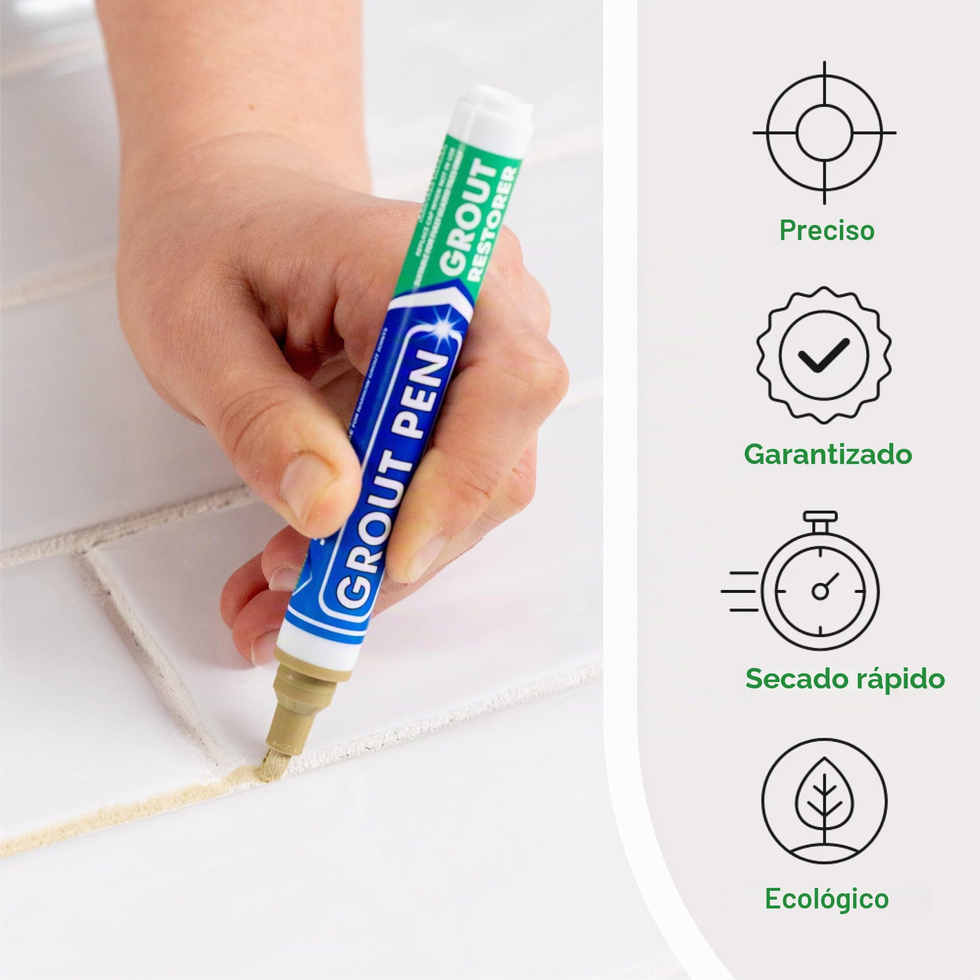 Masa para juntas/lápiz para juntas grandes Large Beige – Pen Especialidades Restauraciones & müde Lechada