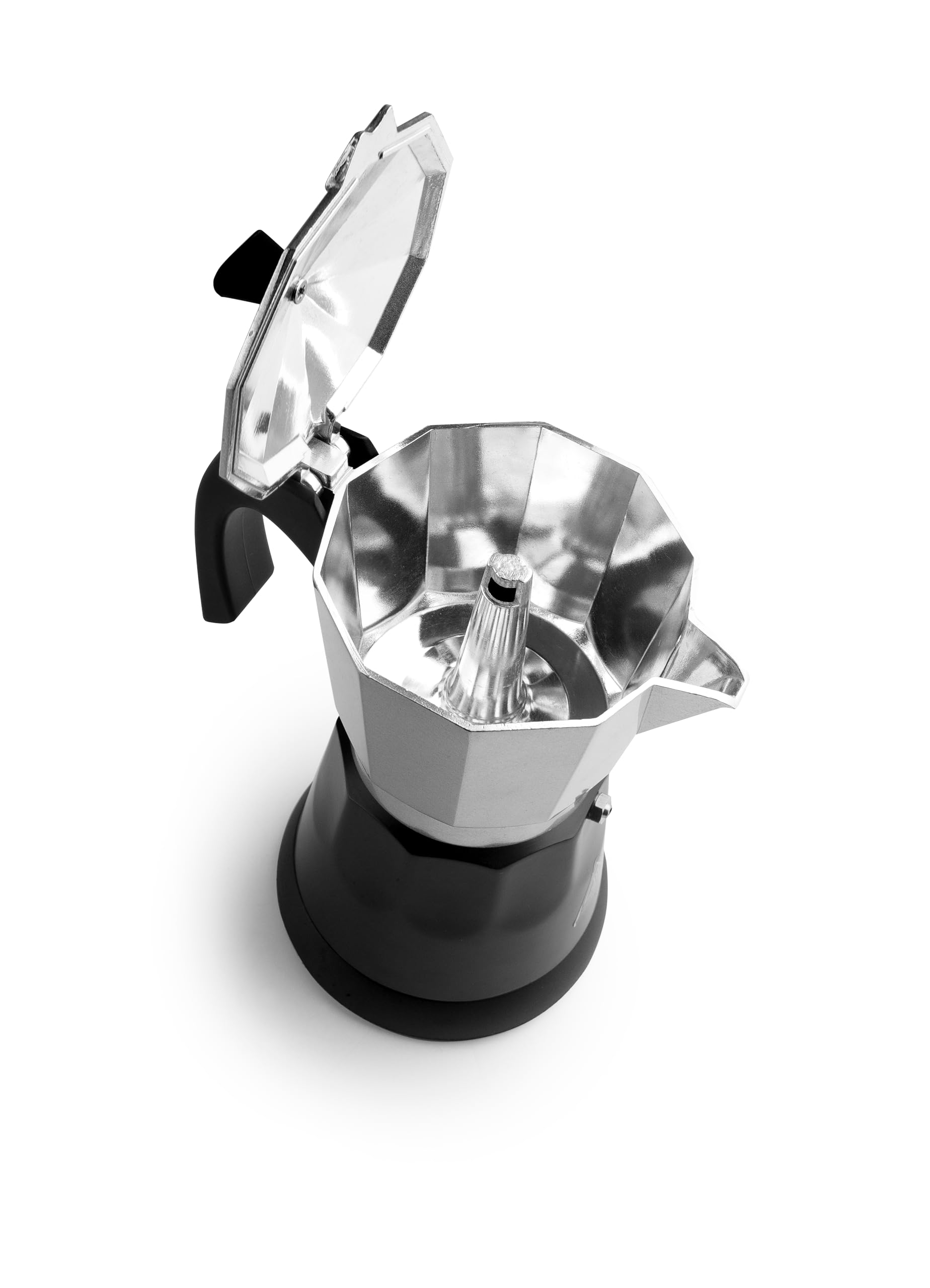 IBILI - Cafetera Express Eléctrica Arábica, 6 tazas, 300 ml, Aluminio, 480 W de potencia