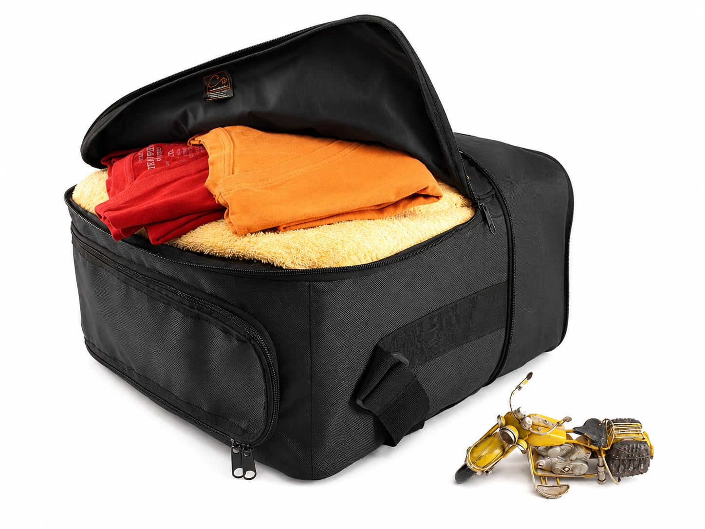 Innentasche passend für BMW F800GS ADV (K72) & (K75) R1200GS ADV (K25) mit ALU-Koffer Links, Touratech ZEGA CASE PRO & EVO 38ltr., Touratech ZEGA CASE 35ltr.