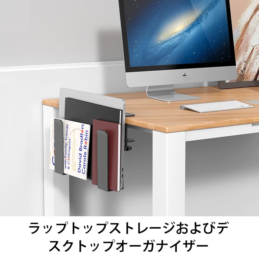 Amazon.co.jp: デスクサイドラップトップマウント、MacBook Pro