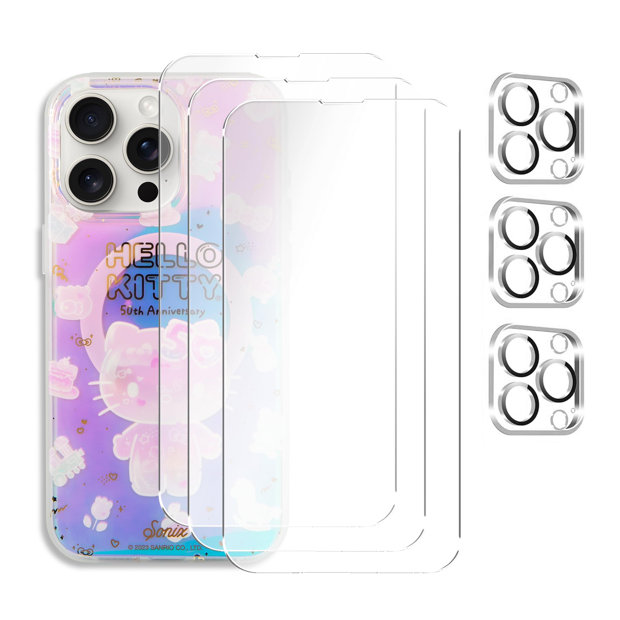 新品未開封CASSETIFY HELLO KITTY iPhone13Pro Hello Kitty x Sonix Cosmic MagSafe Compatible iPhone 13 Pro Case