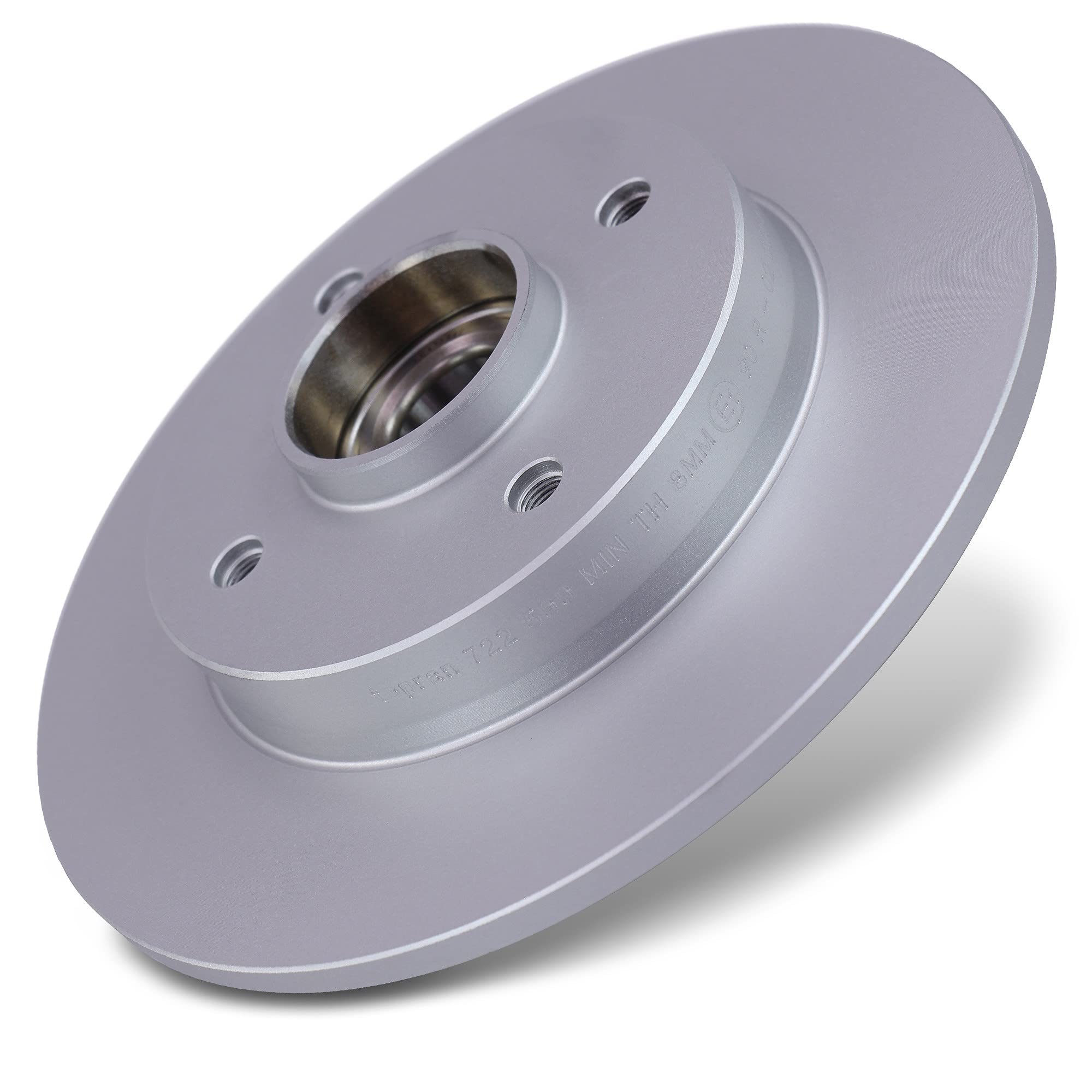 ATEC Germany 2x Dischi freno posteriori Ø 249 mm pieni con cuscinetto ruota Compatibile con CITROËN C4 Coupé (LA_), C4 II (NC_), DS4 (NX_), PEUGEOT 308 (4B_) (4A_, 4C_) (4E_, 4H_)