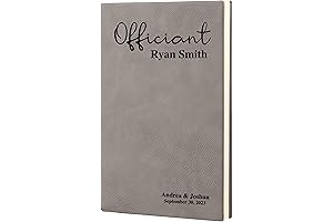 Officiant Journal - The Perfect Gift for Pastors