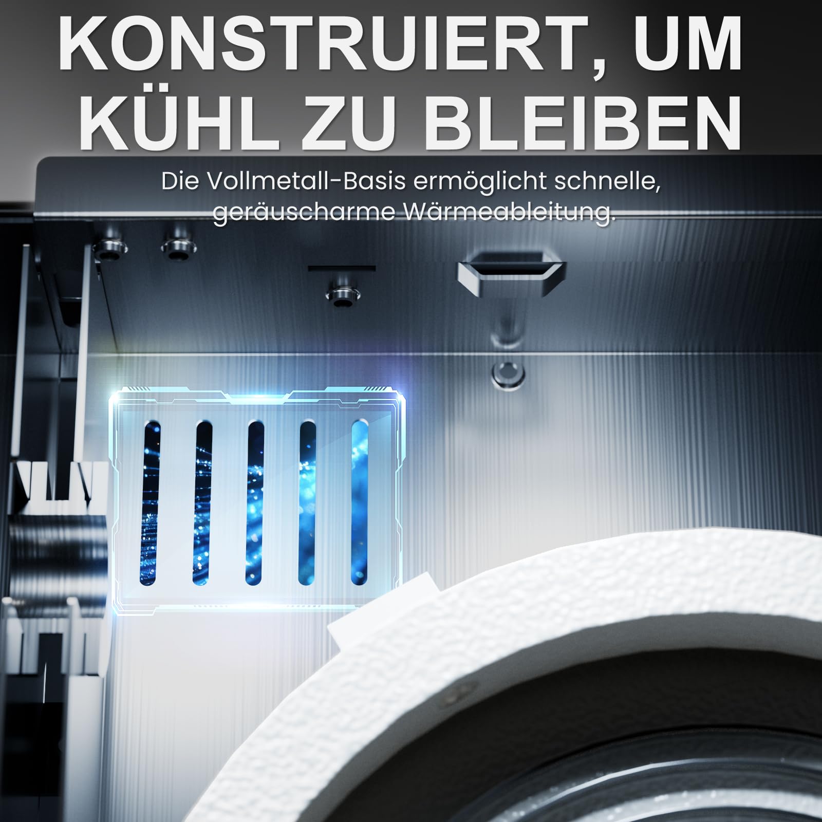 Glaskeramikkochfeld 2 Platten, Einbau-Kochfeld 3000W, 9 Leistungsstufen, Timer, Kindersicherung, mit Stecker