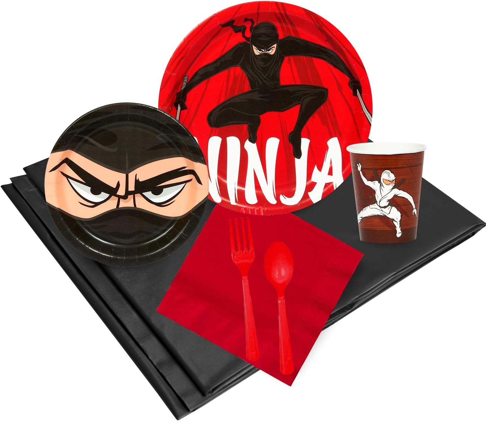 Ninja Warrior Party Pack for 24