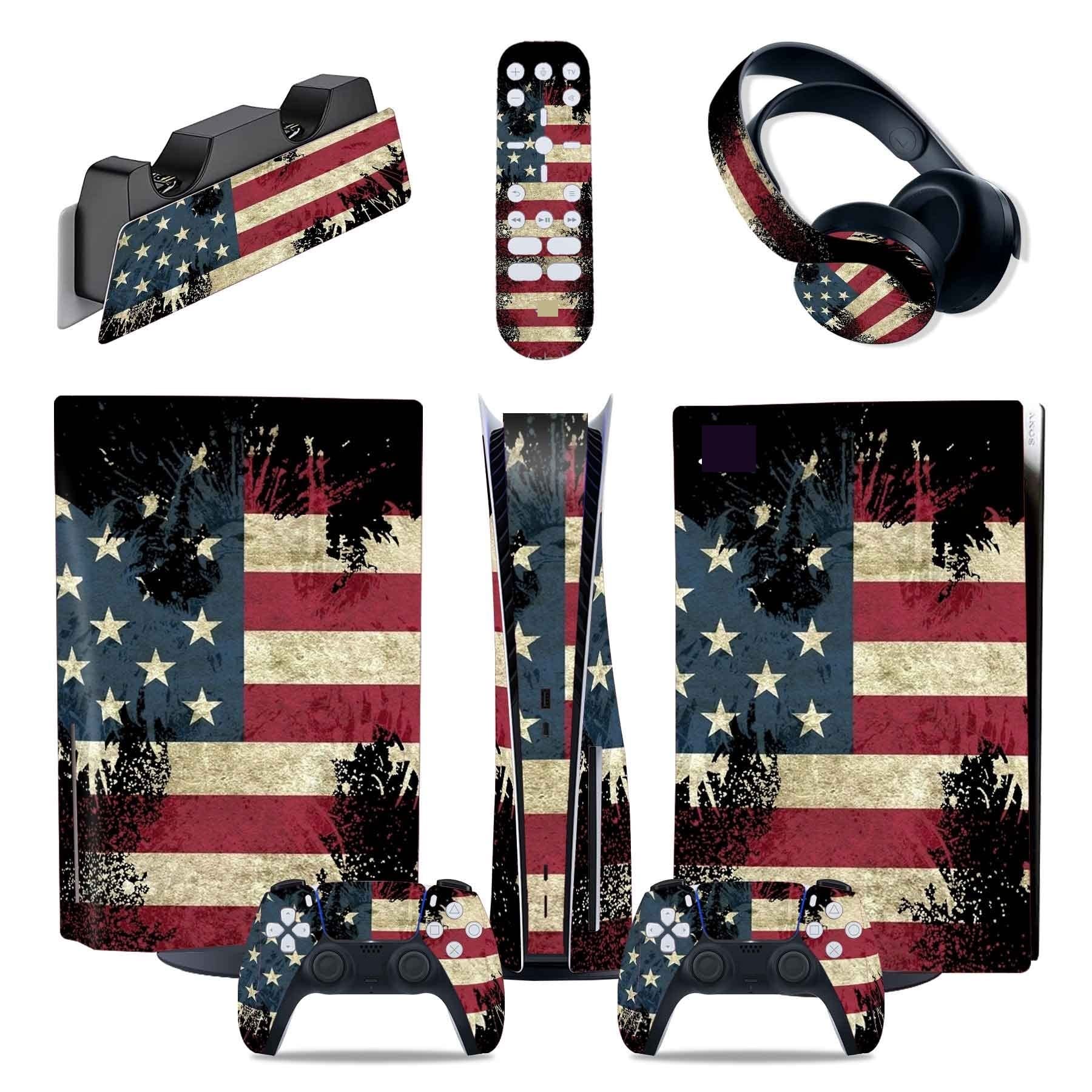 Adesivo Skin Adesivi Della Pelle Per PS5 Adesivi Pelle Decalcomania Copertina Vinile Corpo Pieno Console Controller Per PS 5 Decalcomania Per Cover