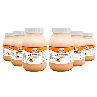 Mango Coconut Kefir Organic Raw Probiotic Drink for Gut Health & Digestion | Living Cultures, Tropical Flavor | by This Chick Is Raw Half Case