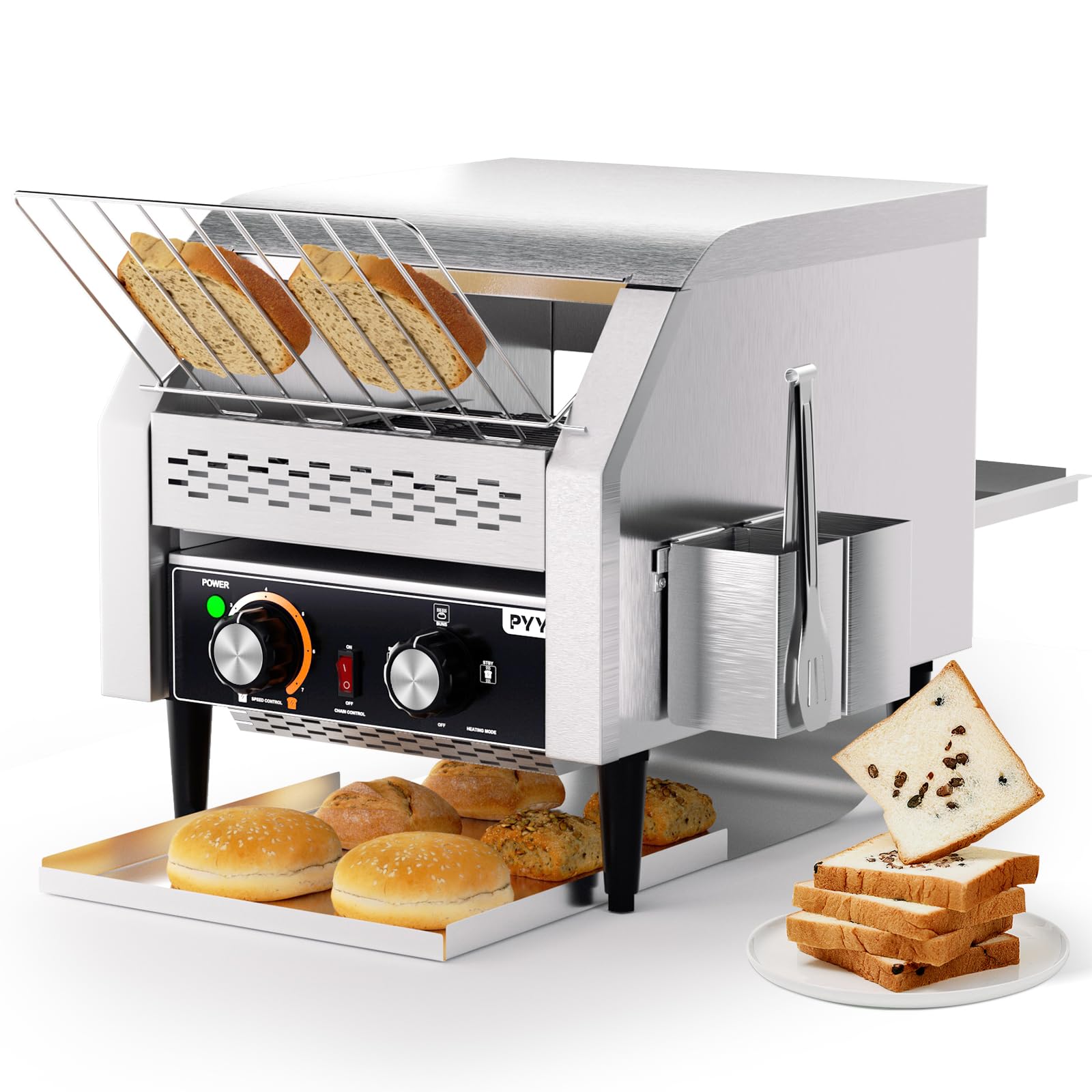 Buy PYY Commercial Toaster 300 Slices/Hour Conveyor Restaurant Toaster