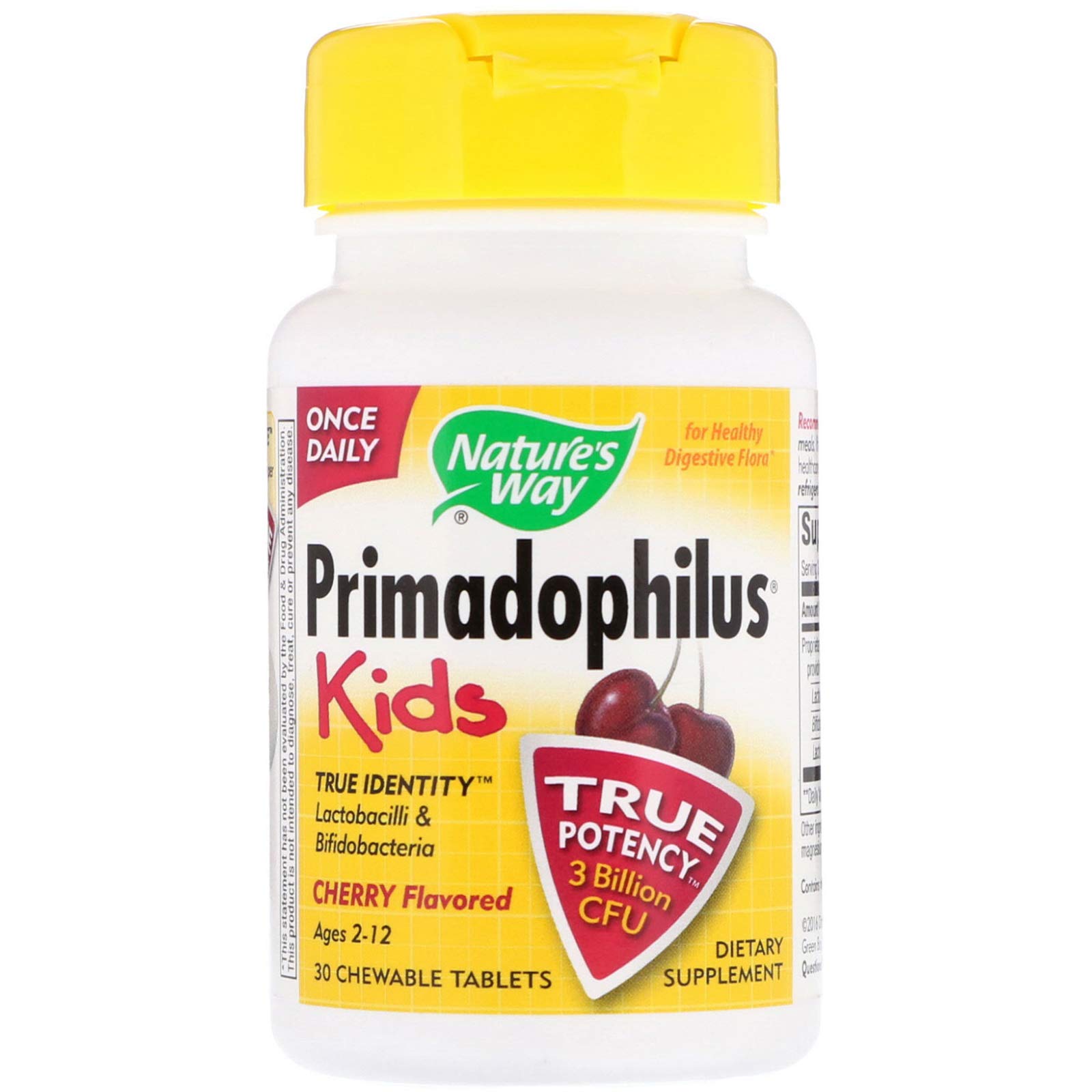 Nature's Way Primadophilus Probiotic Chewables for Kids