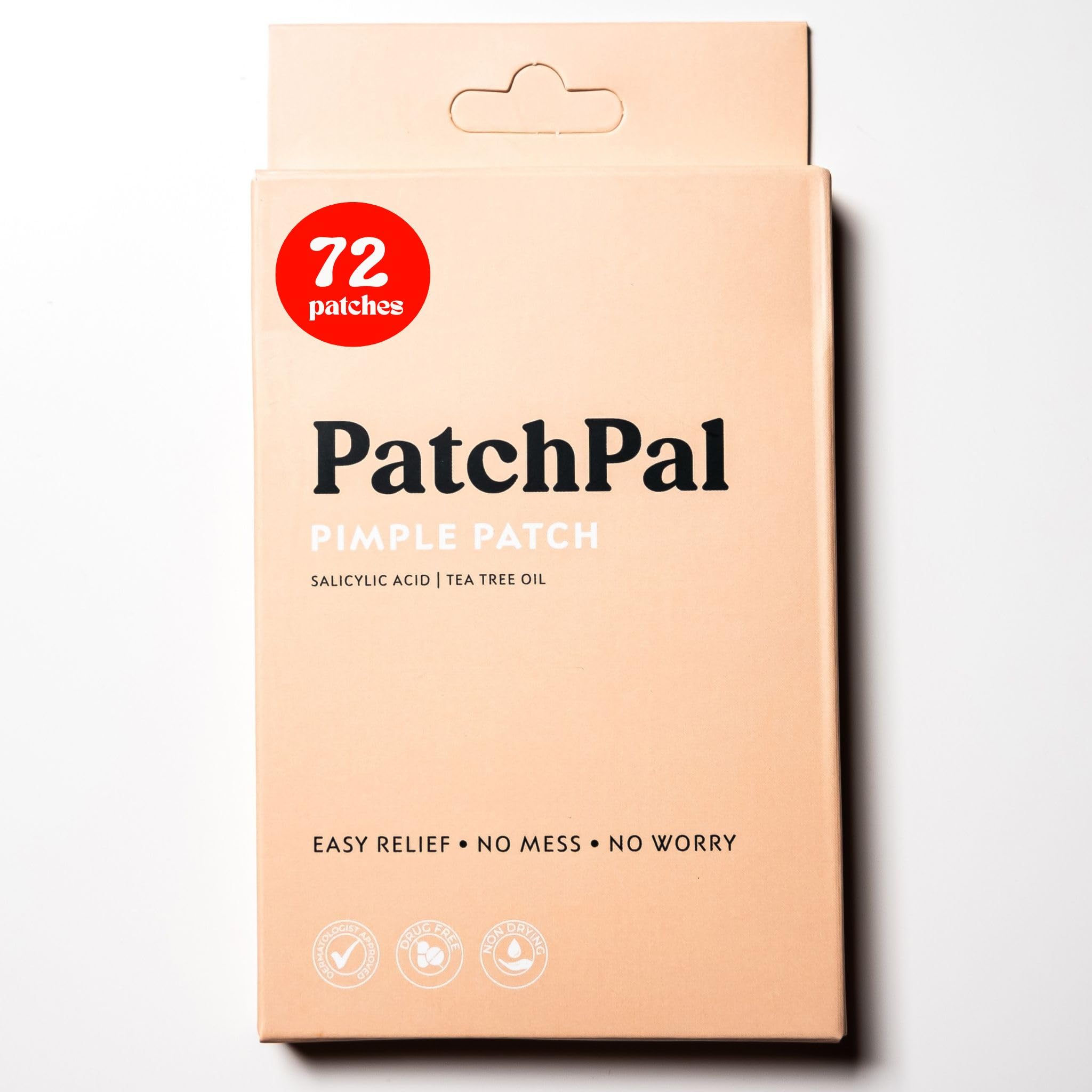 Pimple Patches for Face Acne Spot Treatment - 72 Count Hydrocolloid Invisible Pimple Patches with Salicylic Acid Tea