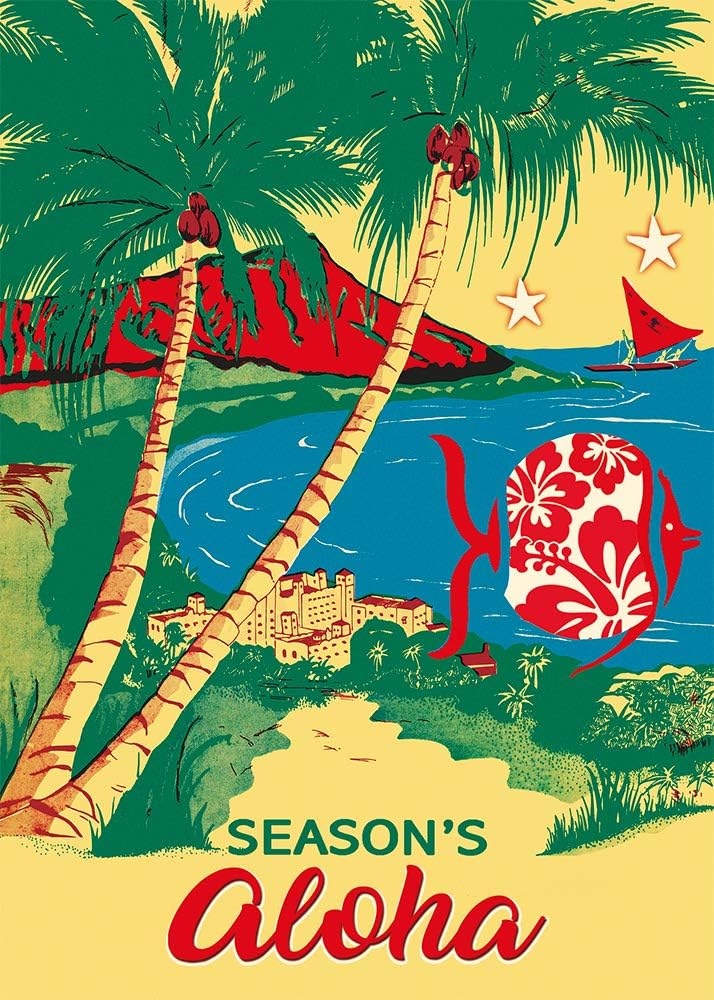 Boxed Hawaiian Christmas Cards 
