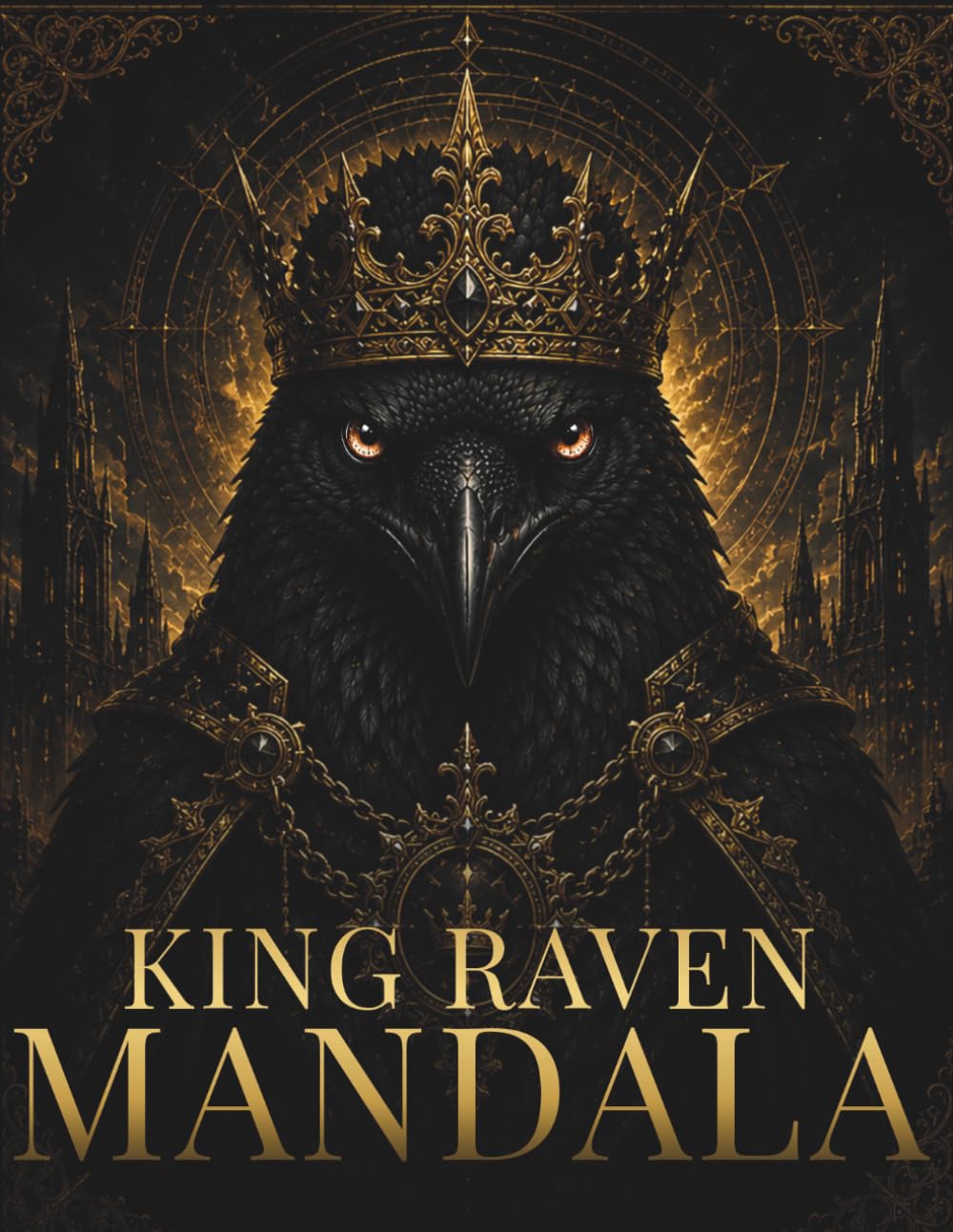 King Raven Mandala Coloring Book for Adults: 30 Majestic Raven Mandalas for Relaxation, Focus and Creative Flow (Stillhaven Bird Mandalas Collection)