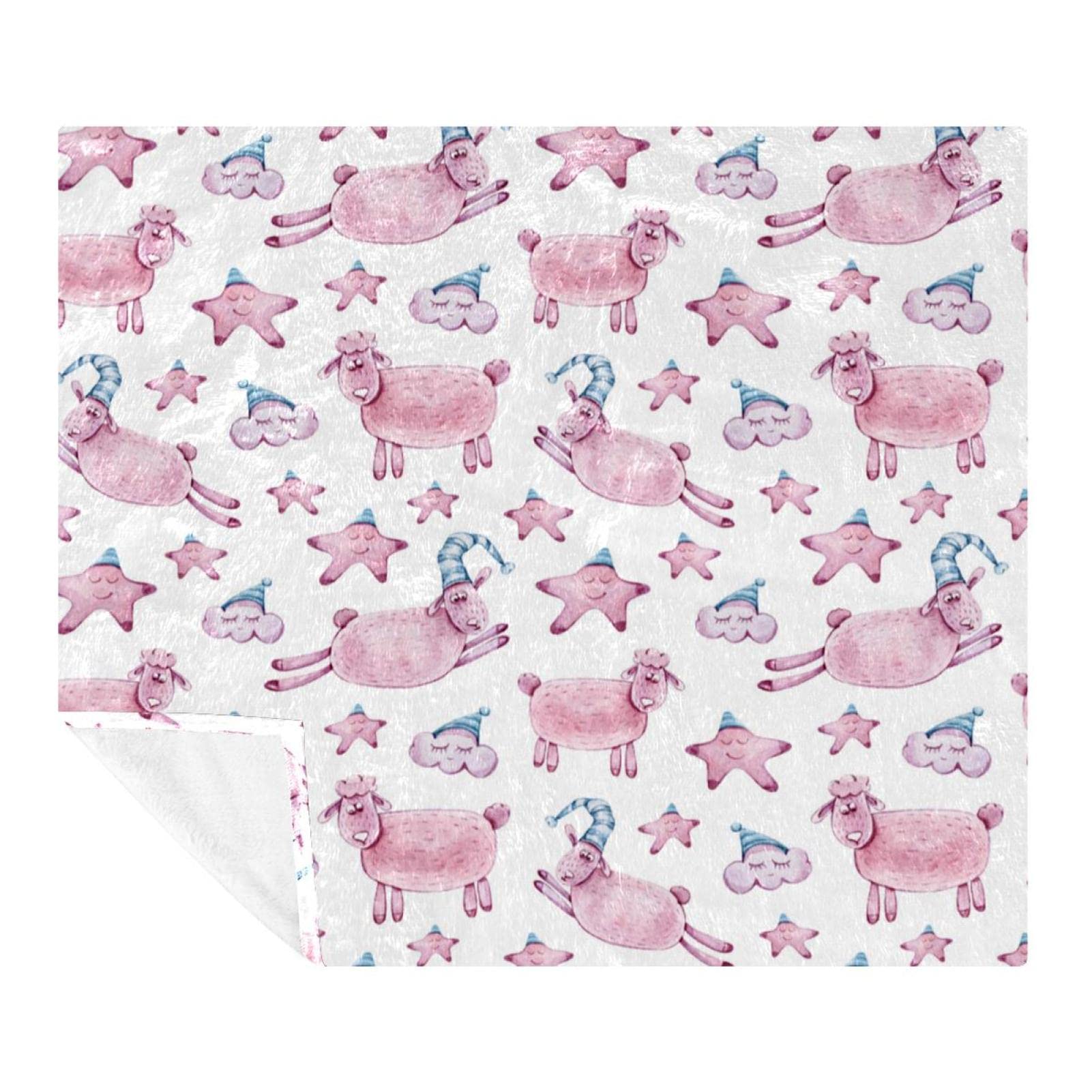 Couverture polaire microfibre douce 150x130 pour lit adulte et enfant
