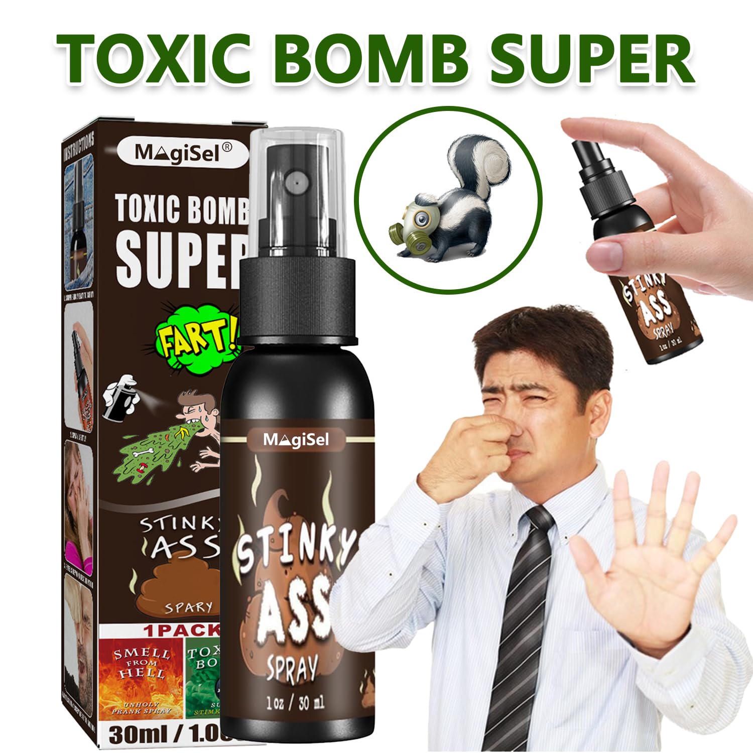 Scoreggia Liquido,Spray Puzzolente Liquido,Liquido Farta Spray,Farta Puzzolente Spray,Liquido Scoreggia Odore,Spray Scoreggia Liquido,Che Odora Puzzolente,Roba di Cacca Scherzosa Non Tossica,Bomba