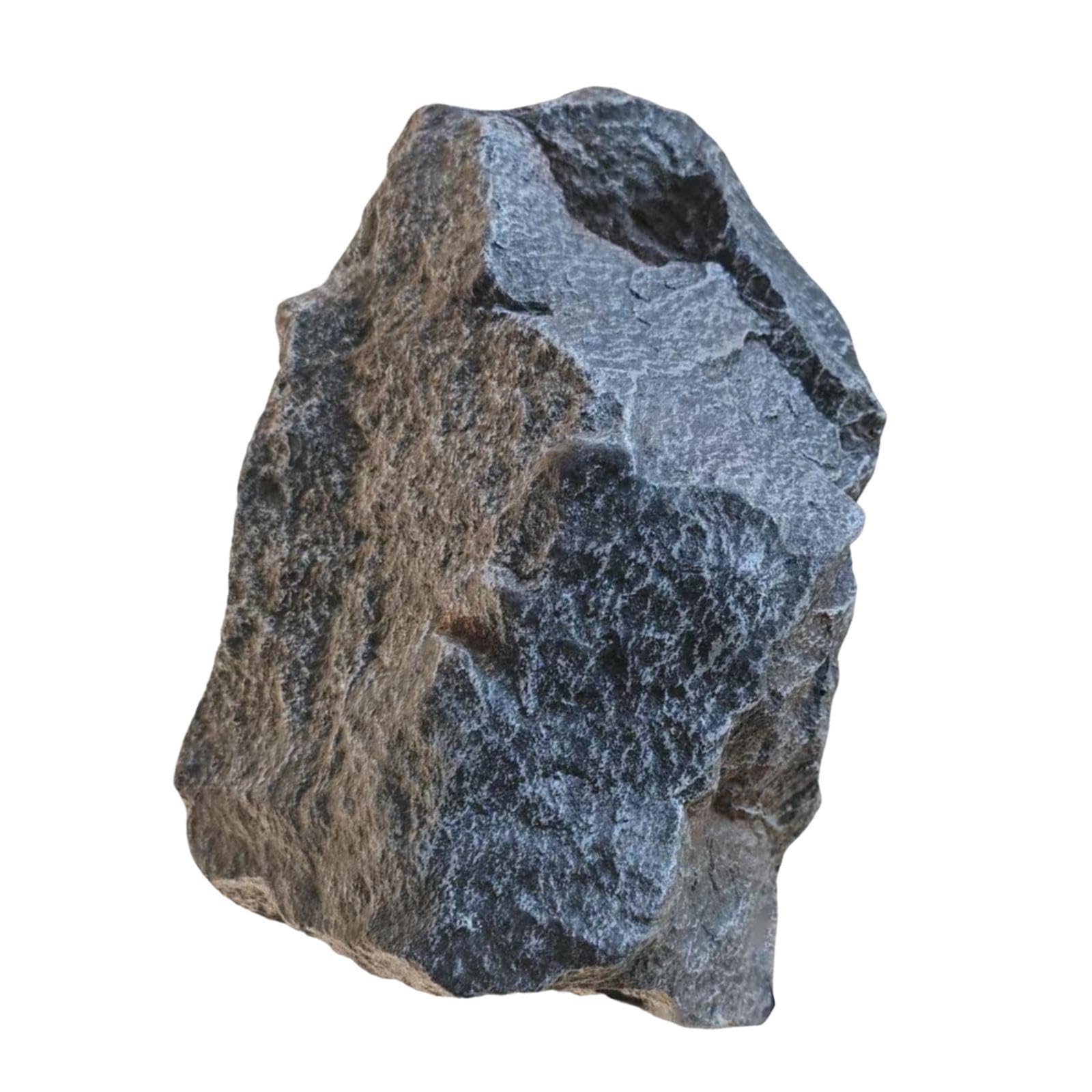 Artificial Rock Covers Large Fake Rocks Fake Boulder Landscape Rocks Realistic Landscaping Decoration for Garden Patio Lawn Yard Decorative Faux Stone- Style G-32x25x17cm