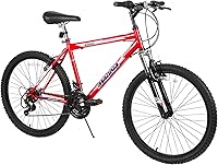 Dynacraft Magna Echo Ridge 26-Inch Mountain Bike - Durable Steel Frame, 18-Speed Gears, Front Suspension for Teens & Adults