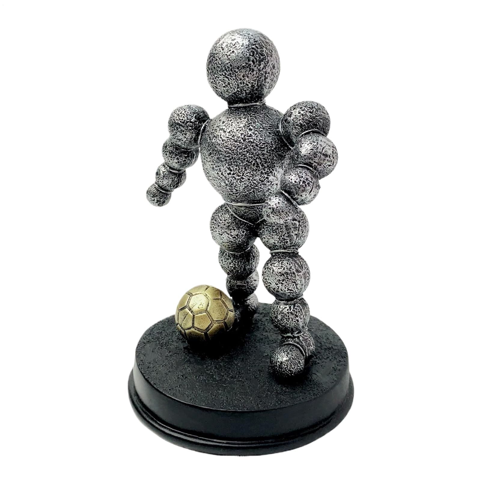 Art sportif moderne en résine : une sculpture contemporaine aux détails soignés