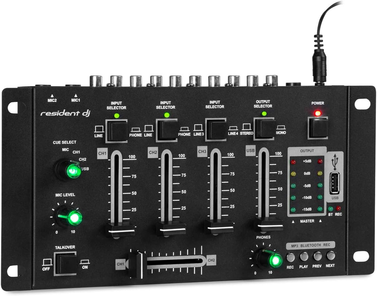 mixer a quattro canali