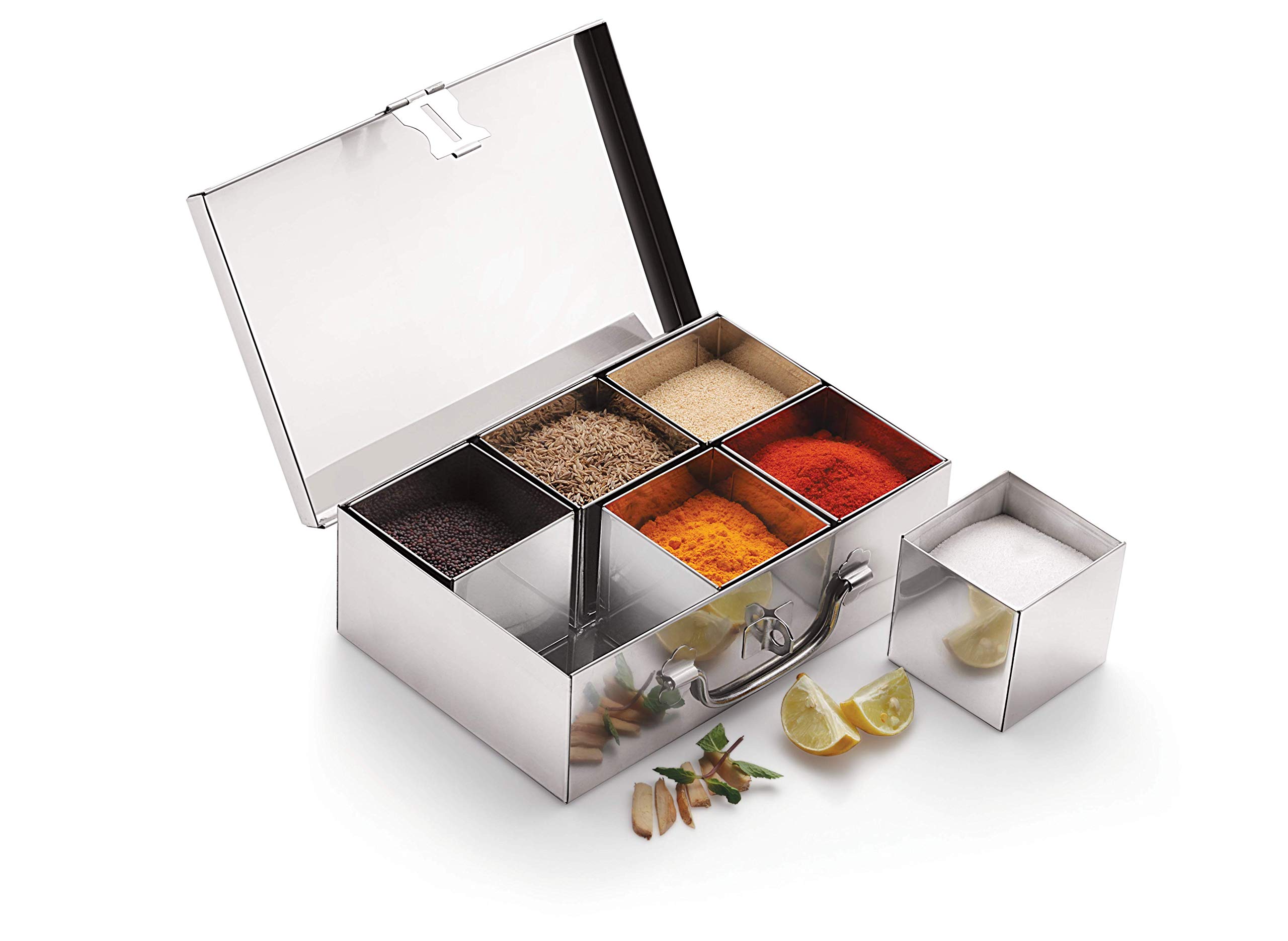 Stainless Steel Spice Box - Organize Your Masalas -3