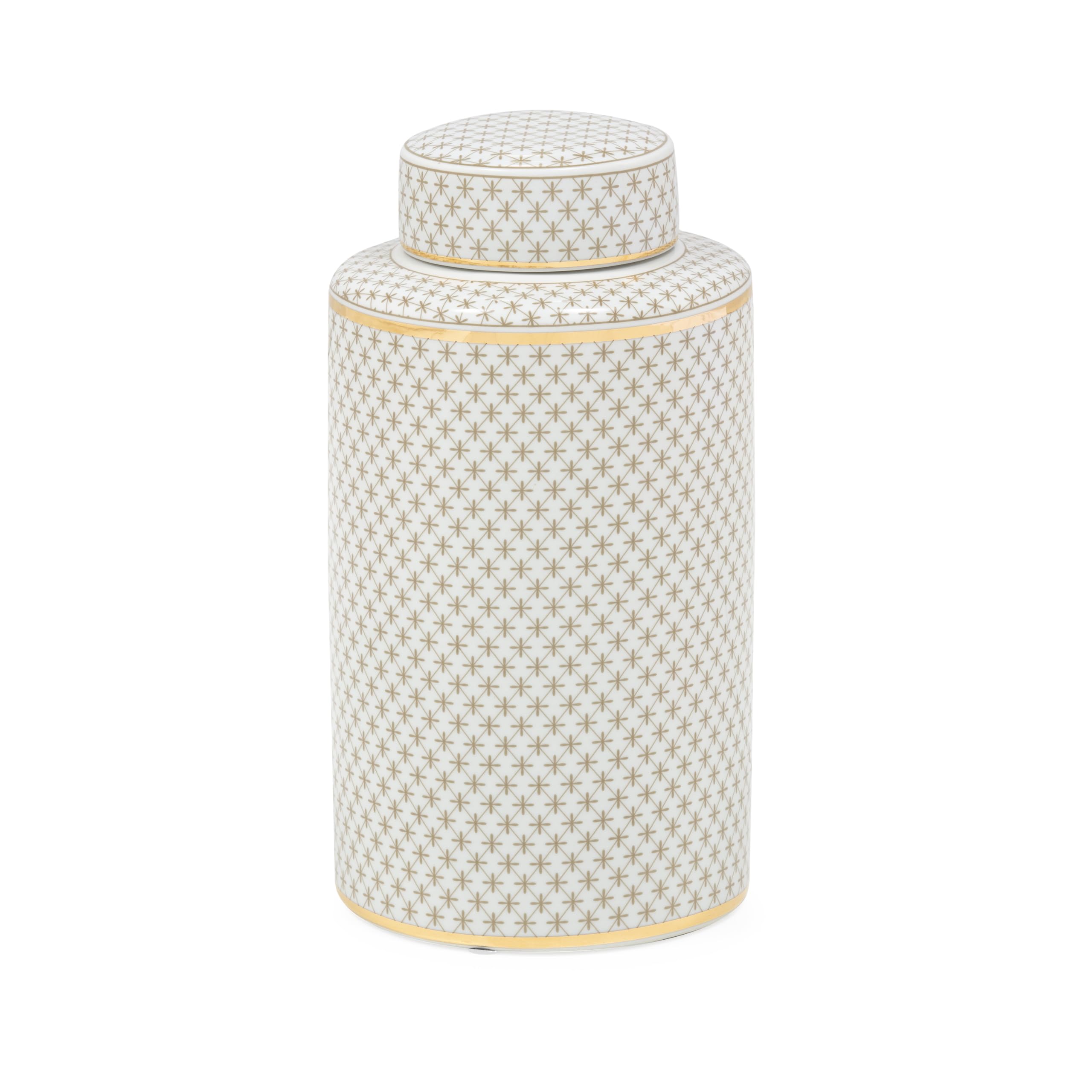 Lampe de plafond dorée 36x36x27 cm en métal et métacrylate de style épuré