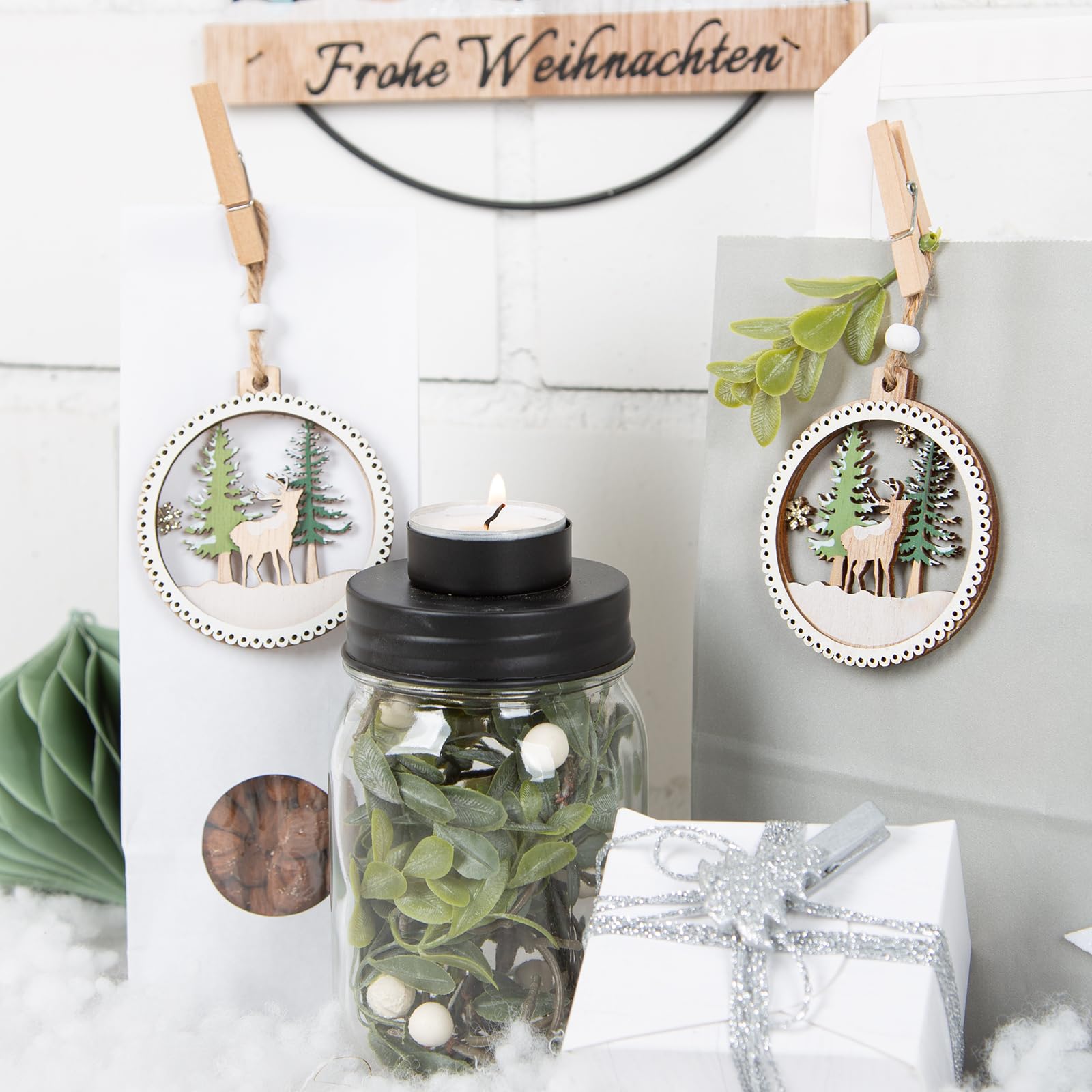 Logbuch-Verlag 25 Petit Sacs En Blanc Avec Fenêtre 7 X 4 X 20