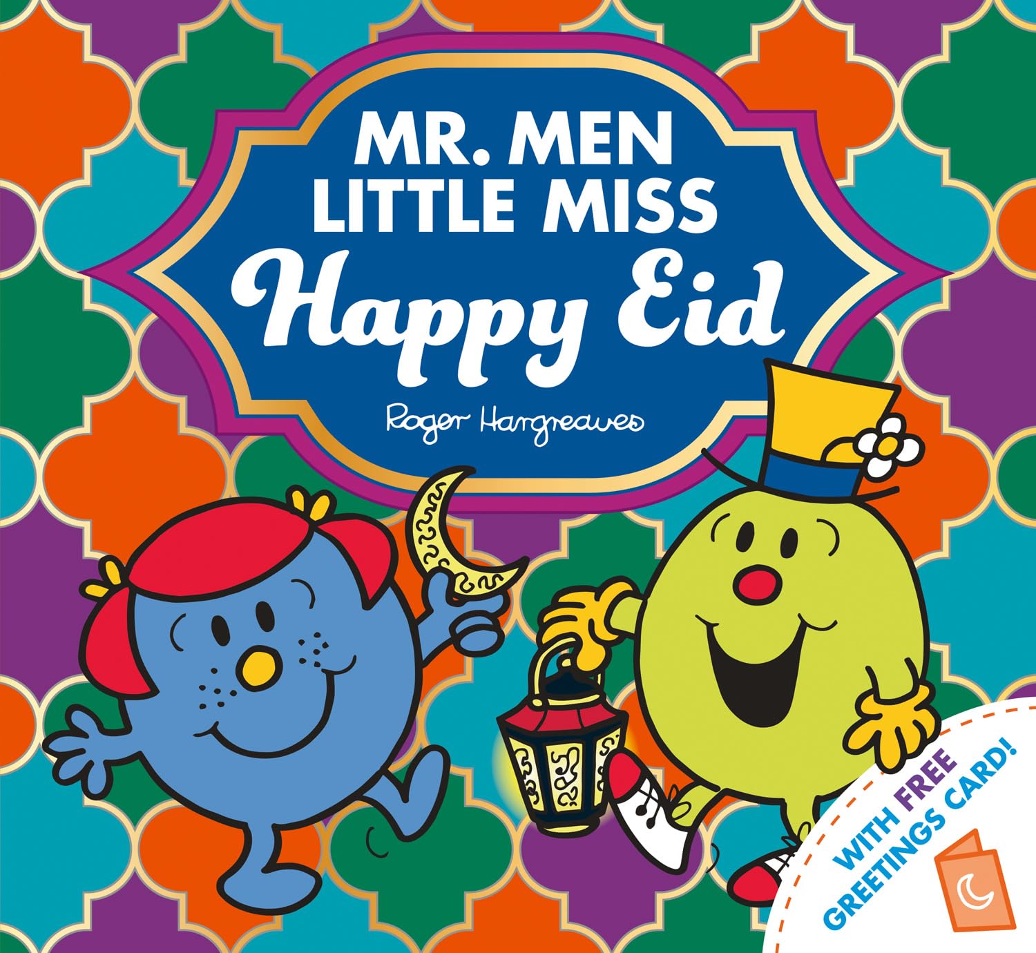 Mr. Men Little Miss Happy Eid with Greetings Card: NEW for 2027 with greetings card. The perfect children’s gift for Eid and Ramadan.