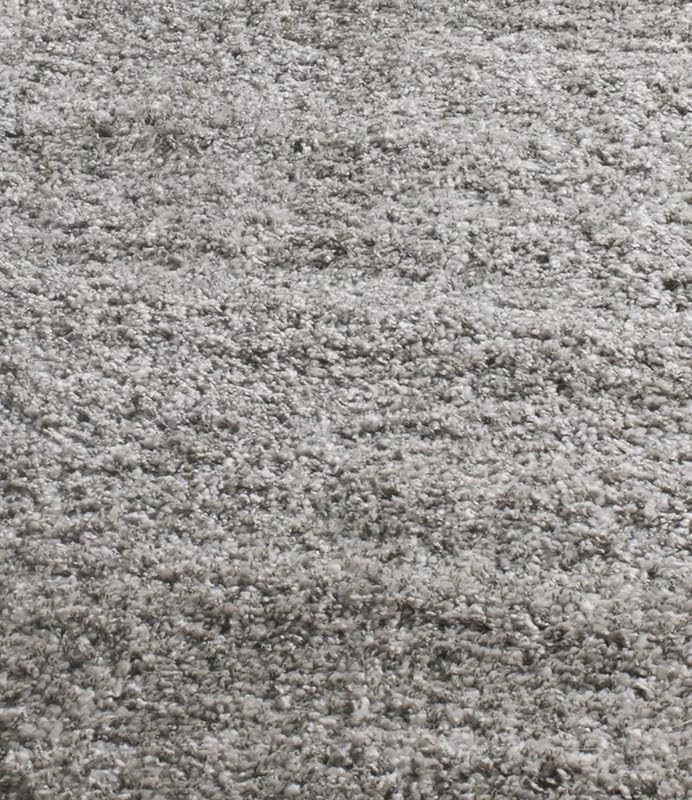 Image of SAGON Anti-Skid Shaggy Carpet Rug for Home | Ultra-Soft Plush Floor Mat for Living Room & Bedroom | Non-Slip, High-Density, Cozy Luxury Decor| 6 x 9 Feet Silver
