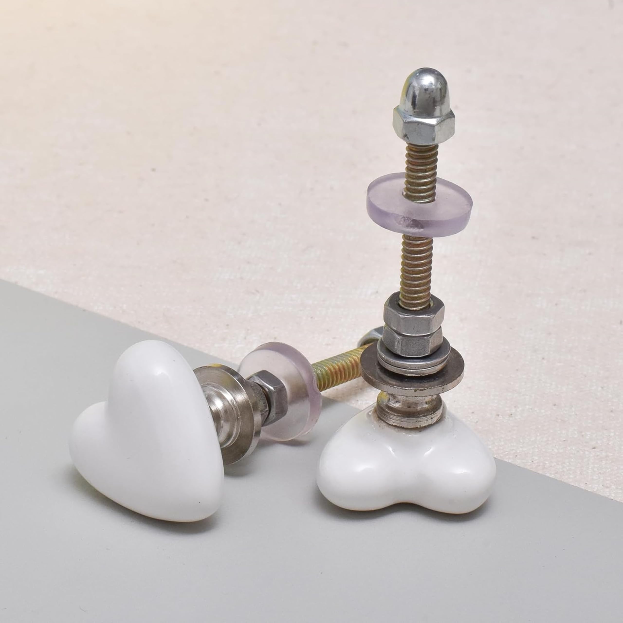 IndianShelf 8 Pack White Tiny Heart Ceramic Drawer Knobs for Kitchen Cabinet Hardware Door Pulls Decorative Dresser Luxurious Home Décor (B0BBLHDH3S) Amazon Price History, Amazon Price Tracker