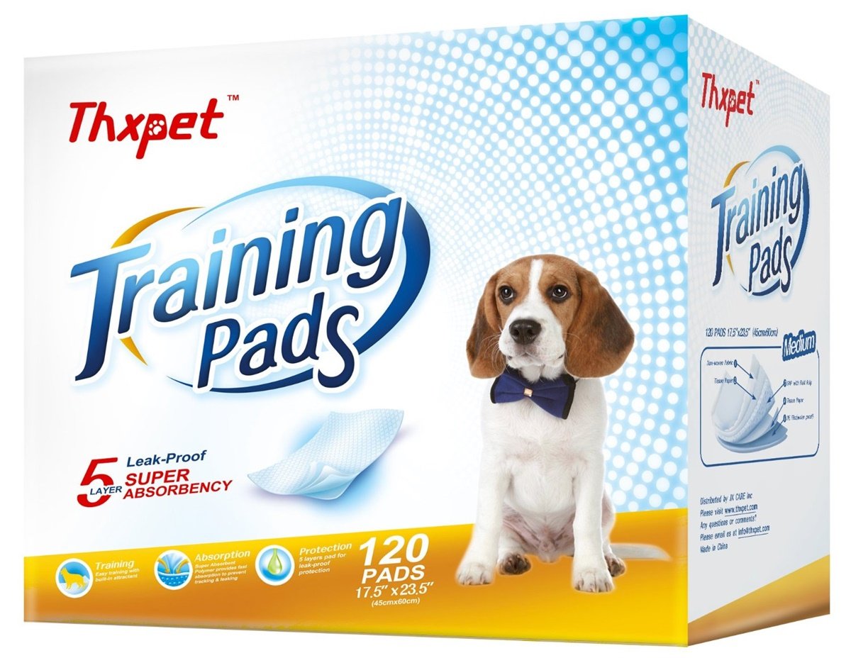 Pet Training Pads (120 Pack), 17.5" x 23.5"