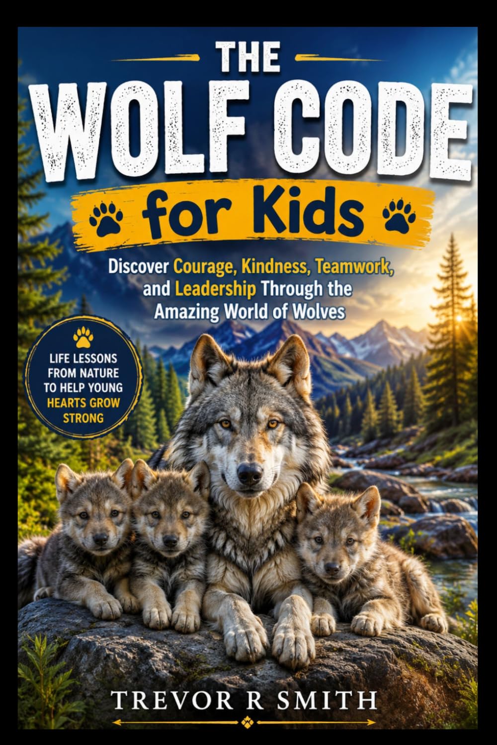 The Wolf Code for Kids: Discover Courage, Kindness, Teamwork and Leadership Through the Amazing World of Wolves