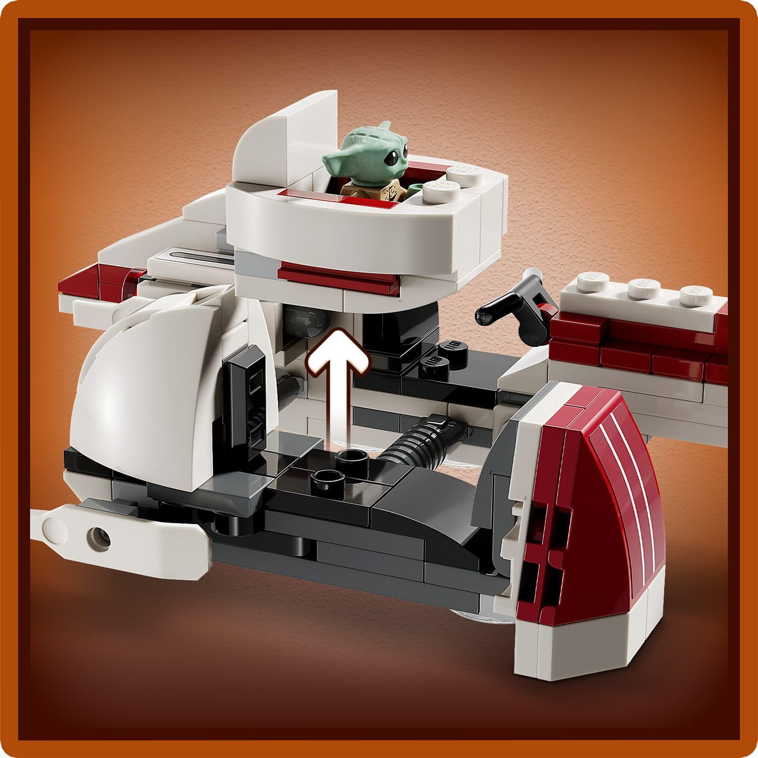 LEGO Star Wars: The Mandalorian BARC Motoru Kaçışı 75378 8 Yaş ve