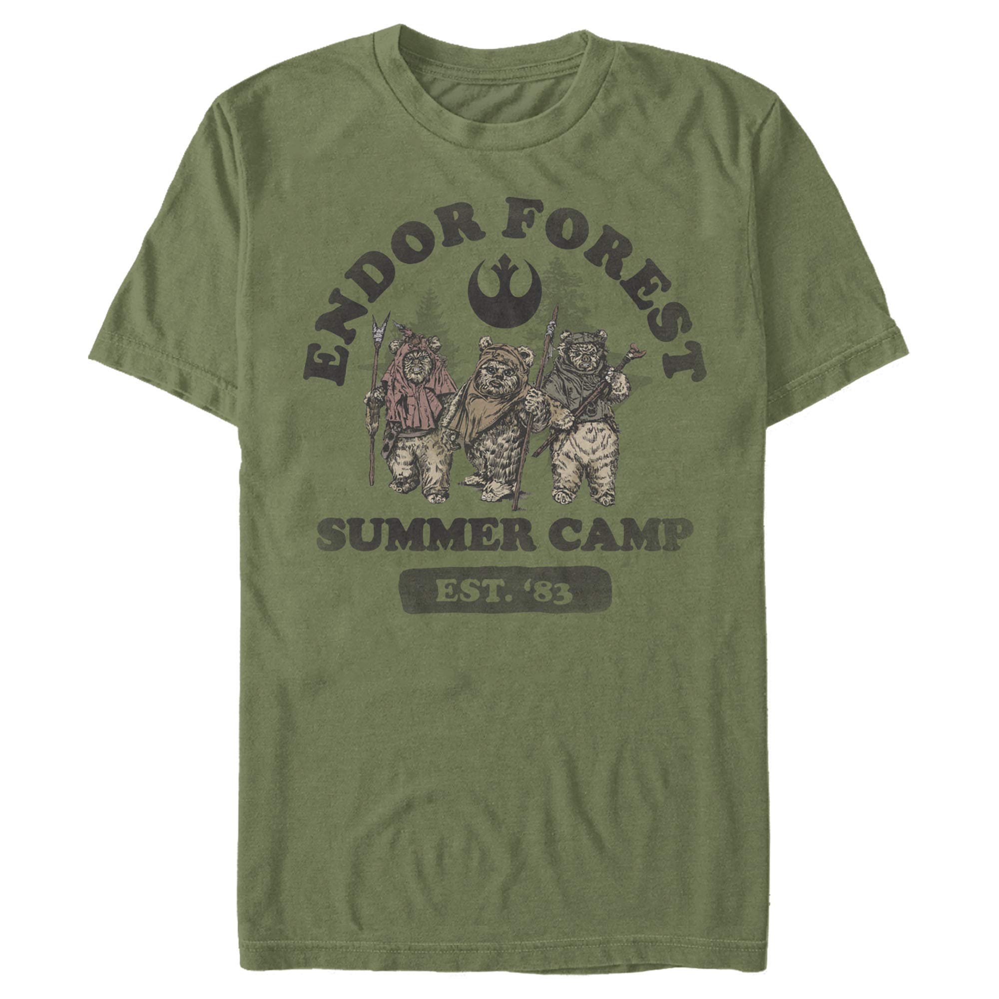 STAR WARSMen's Endor Summer Camp T-Shirt