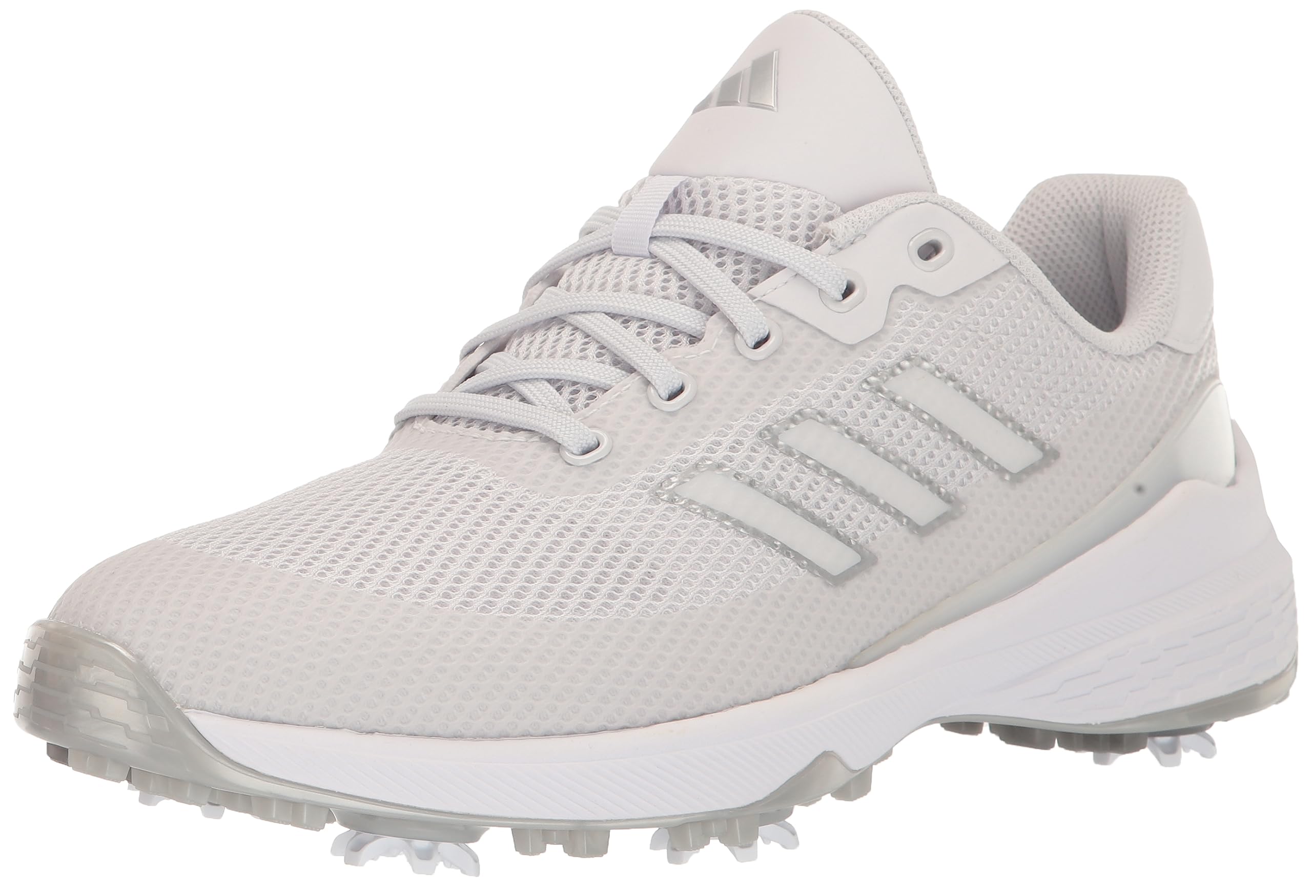 adidas Women's ZG23 Vent Golf Shoes, Dash Grey/Footwear White/Silver Metallic, 10