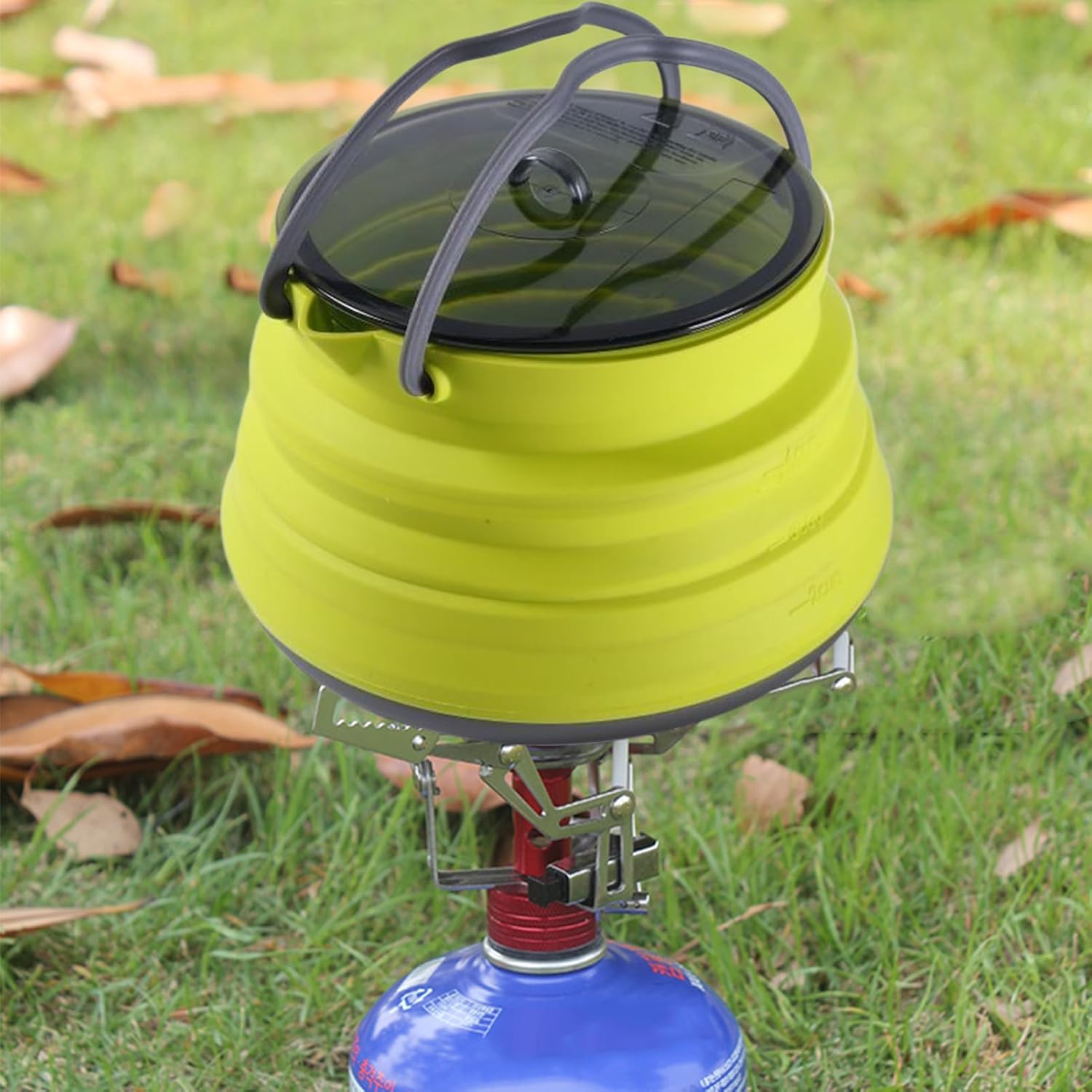 キャンプ調理器具セット TIKHJ アウトドアキャンプ用ステンレス調理器具セット、自動運転
