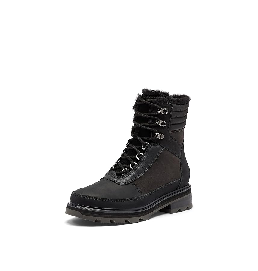 Amazon.com | Sorel Women's Lennox Lace Cozy Waterproof Boot